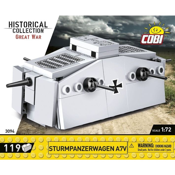 3094 Sturmpanzerwagen A7V 1/72 (image for) 3094 Sturmpanzerwagen A7V 1/72